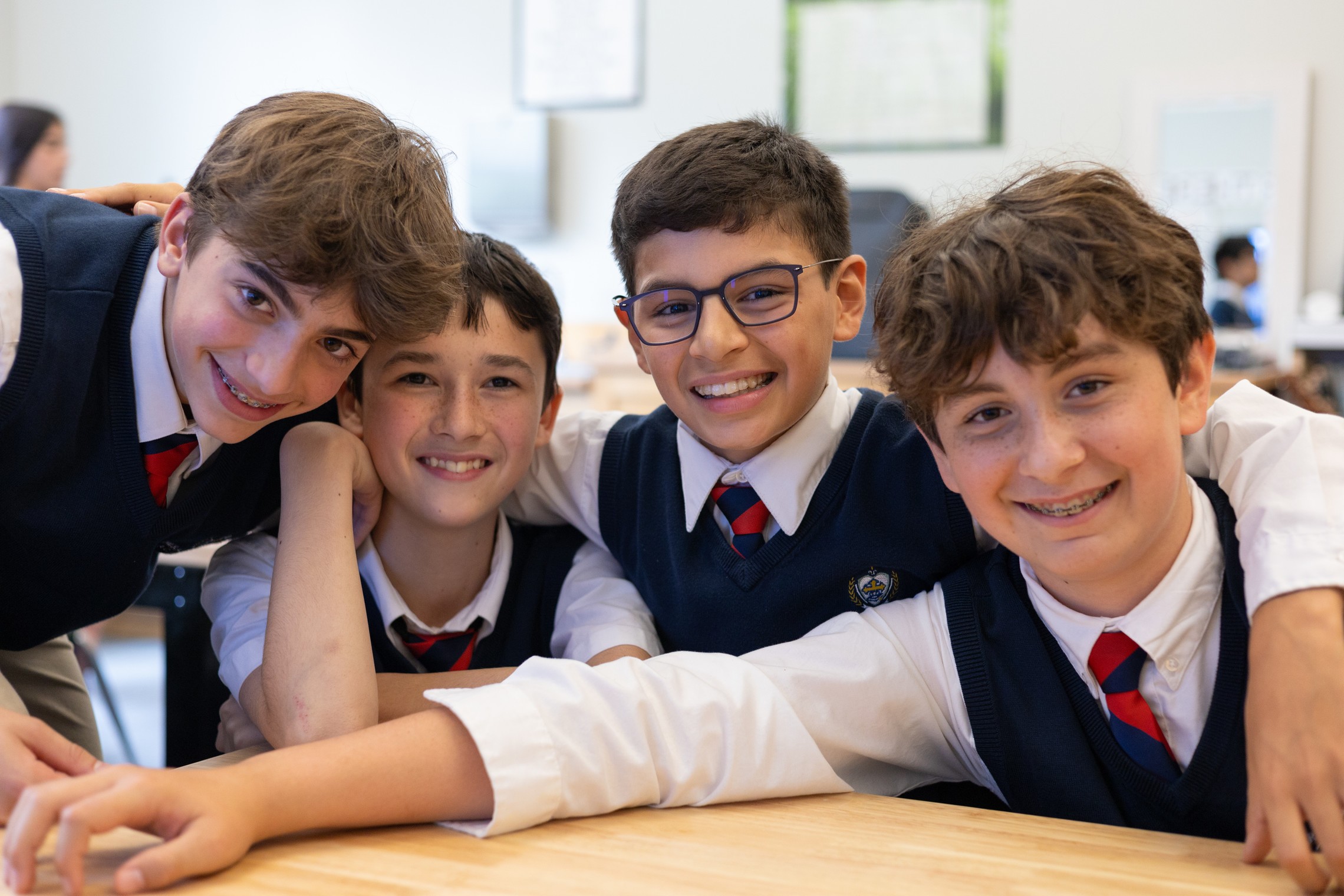 EHA boys enjoy friendship