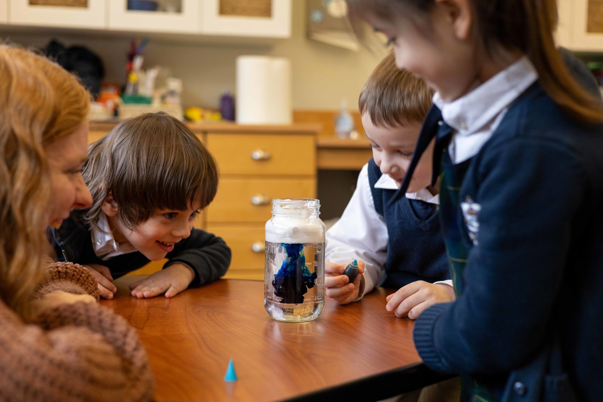 Kindergarten science experiment