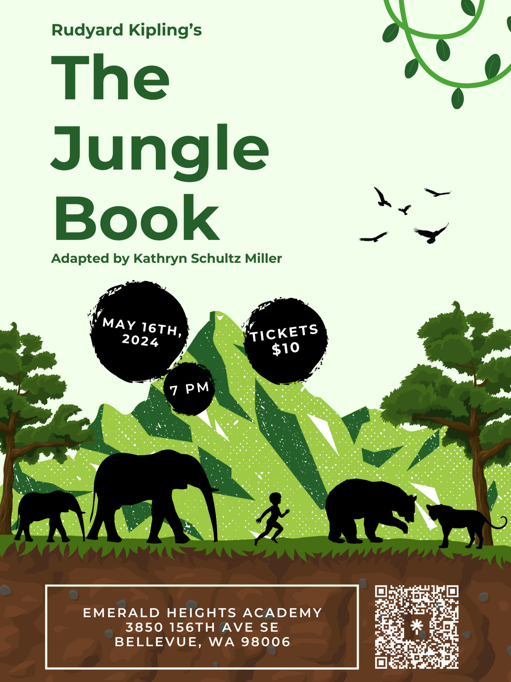 Eha Jungle Book Play Poster 2024