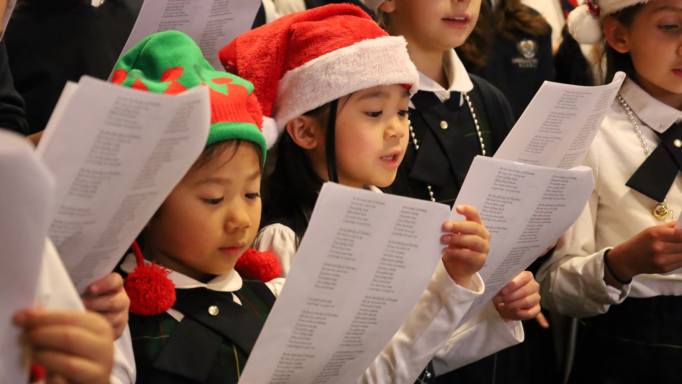 Caroling at The Bellettini