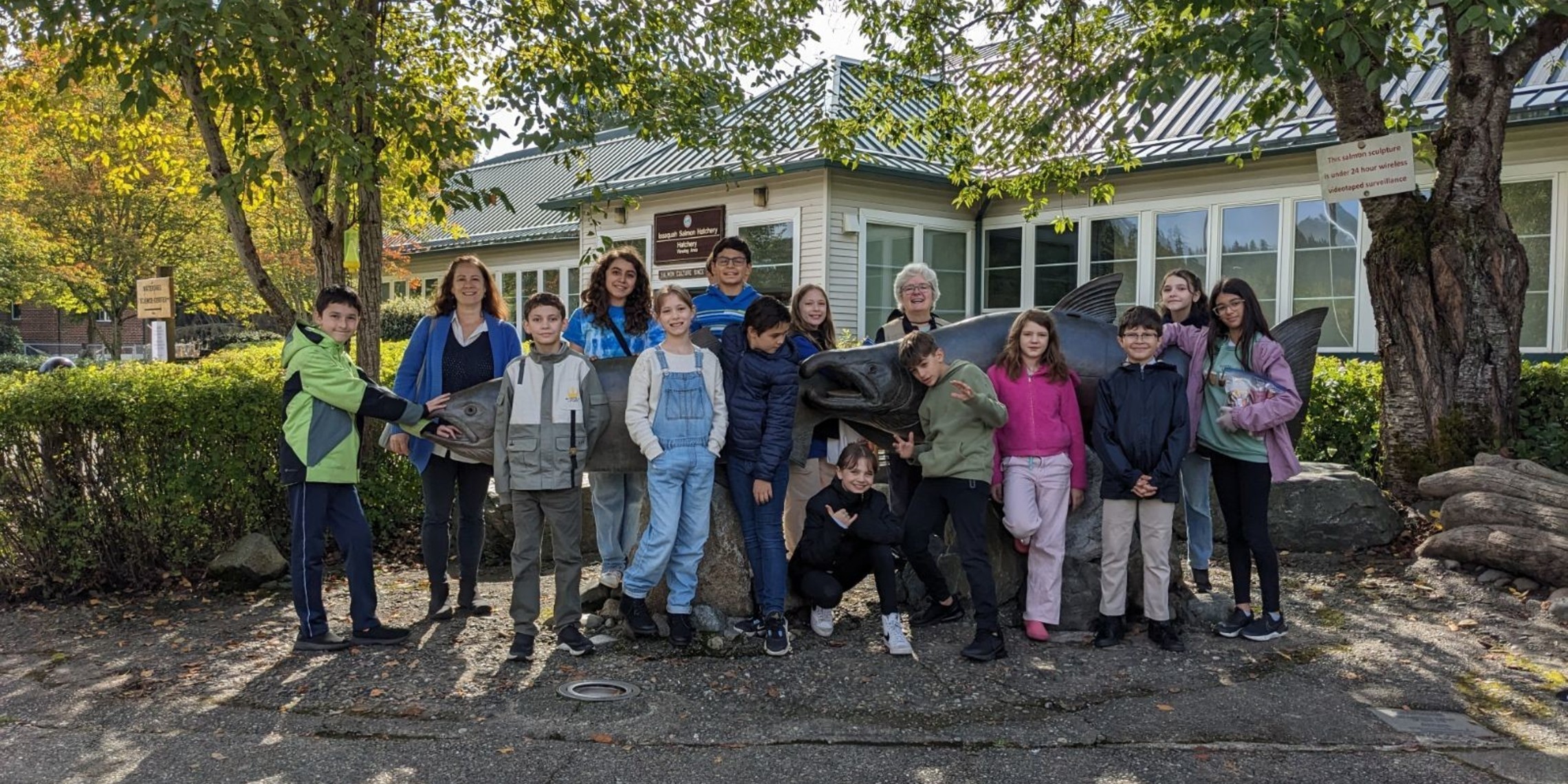 Salmon Hatchery Field Trip